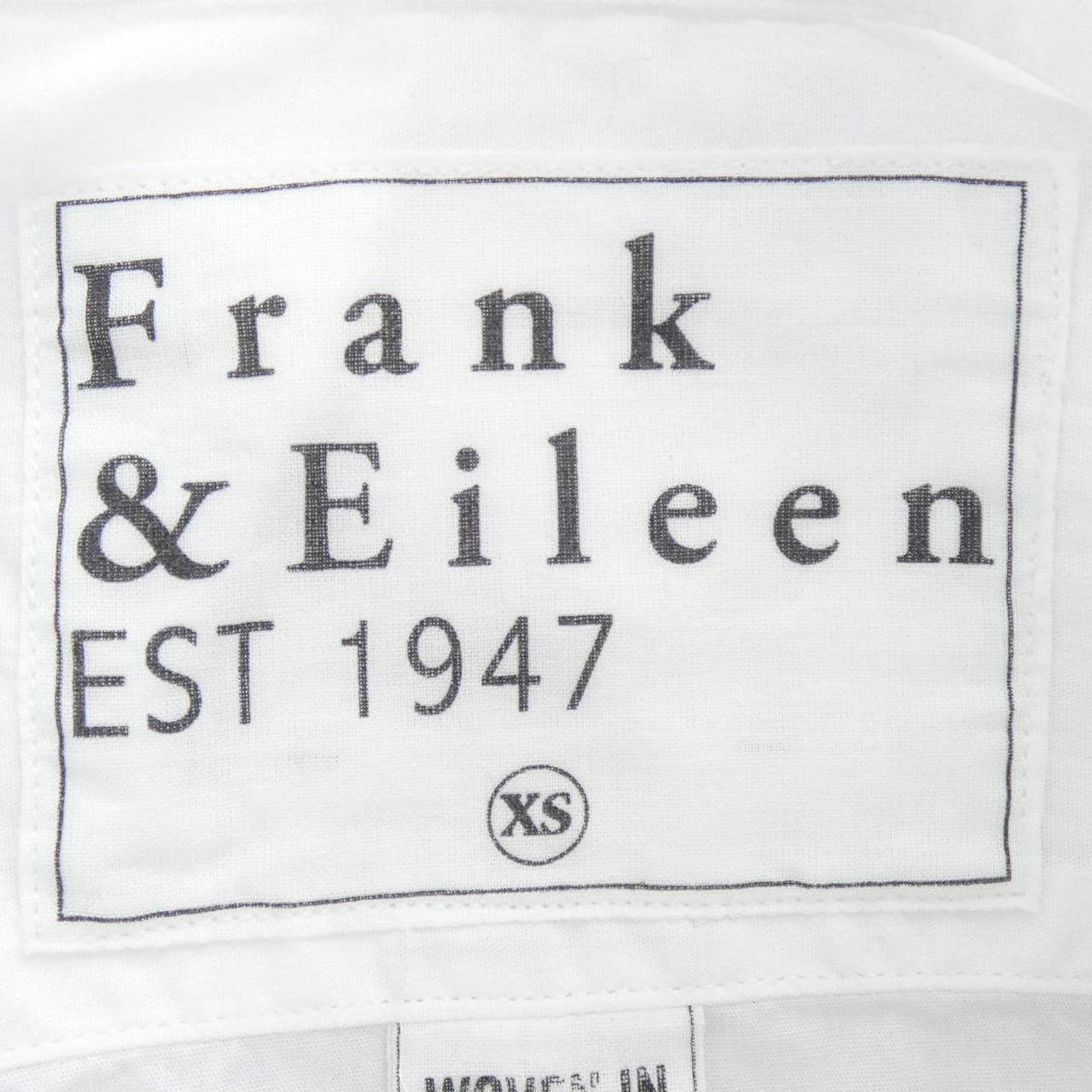 フランクアンドアイリーン FRANK&EILEEN シャツ