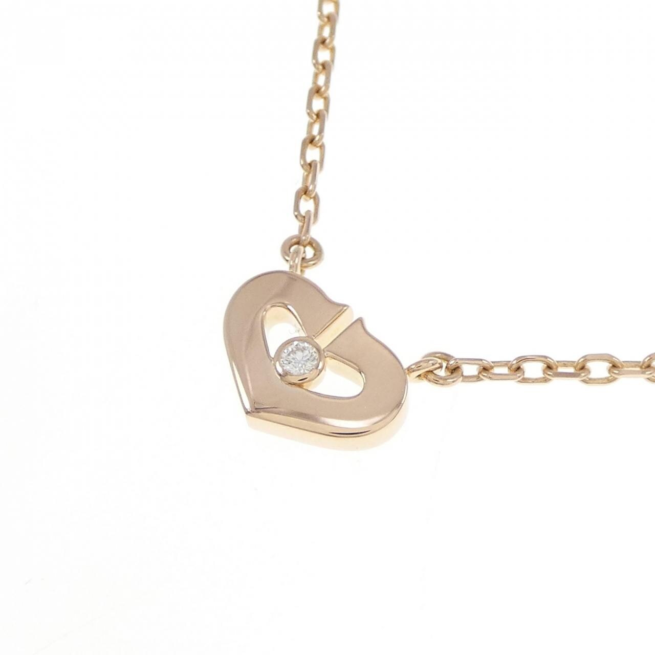 Cartier C heart小號項鍊