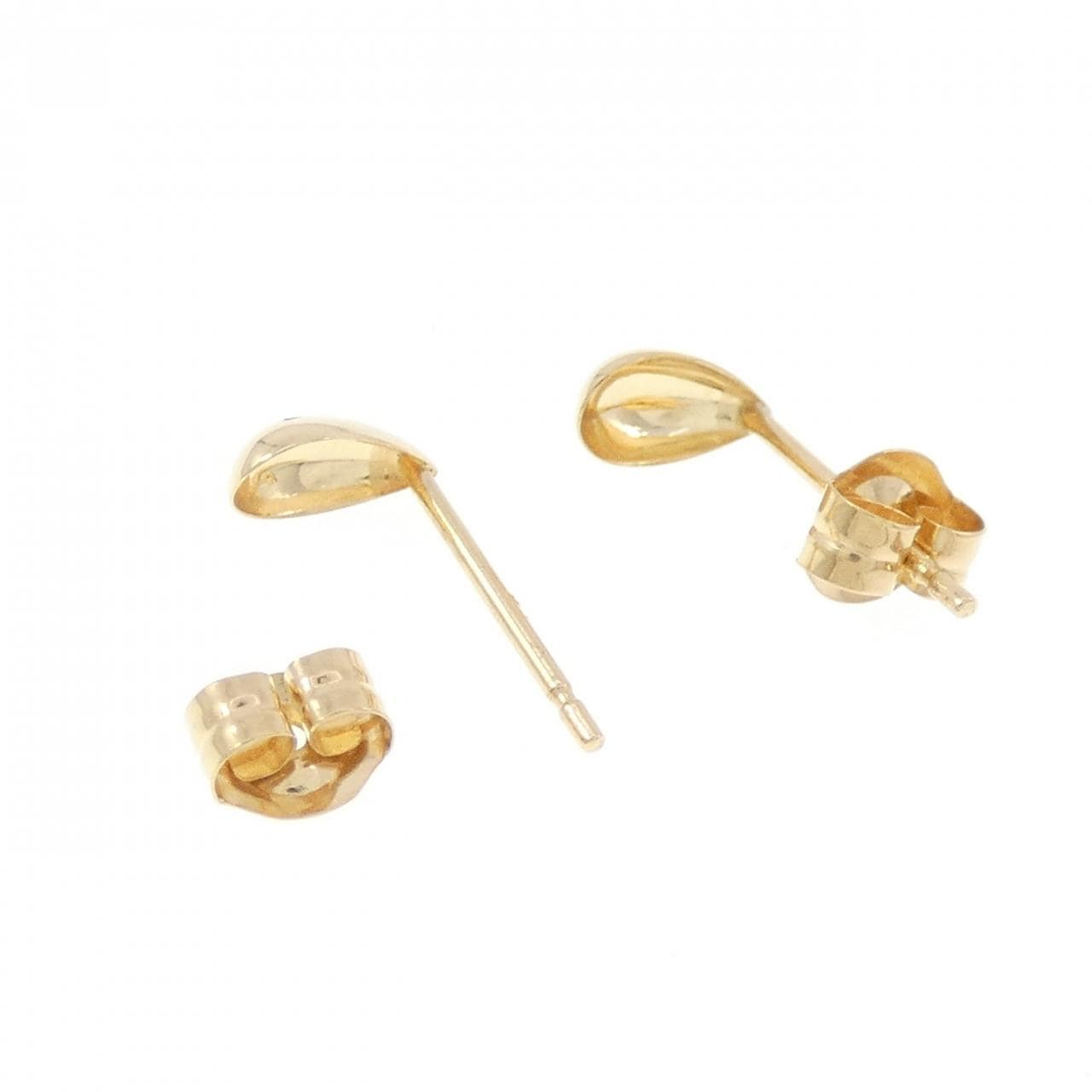 K18YG earrings