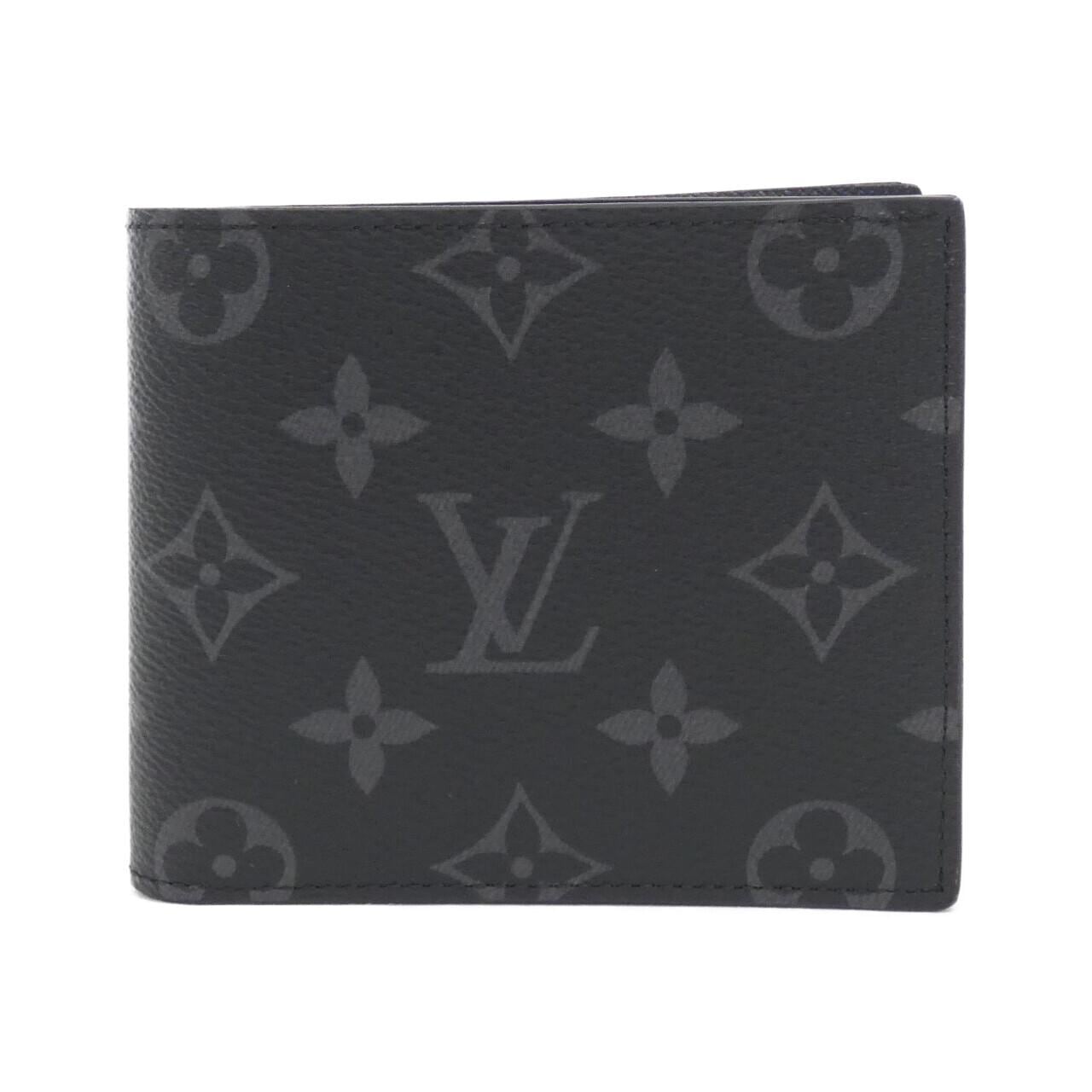 LOUIS VUITTON Monogram Eclipse Portefeuille Marco M62545 钱包