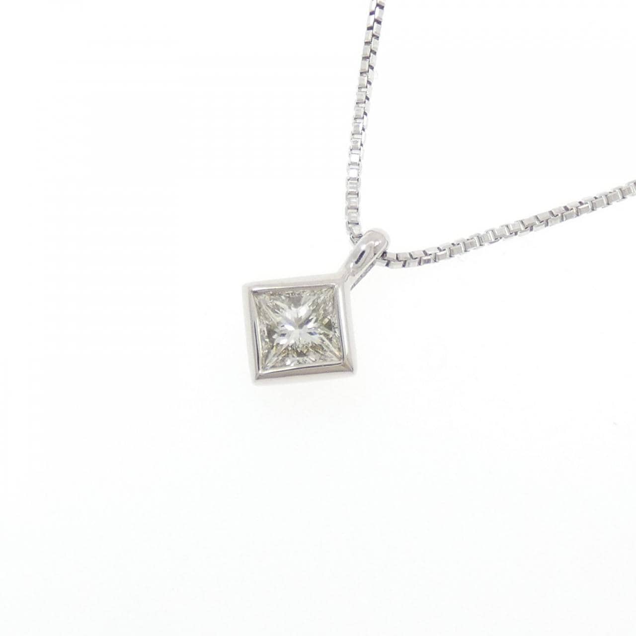 PT900/PT850 ダイヤモンド ネックレス 0.328CT