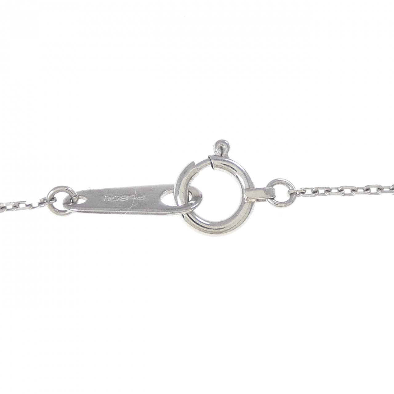 PT900/PT850 ダイヤモンド ネックレス 0.706CT F SI1 VG