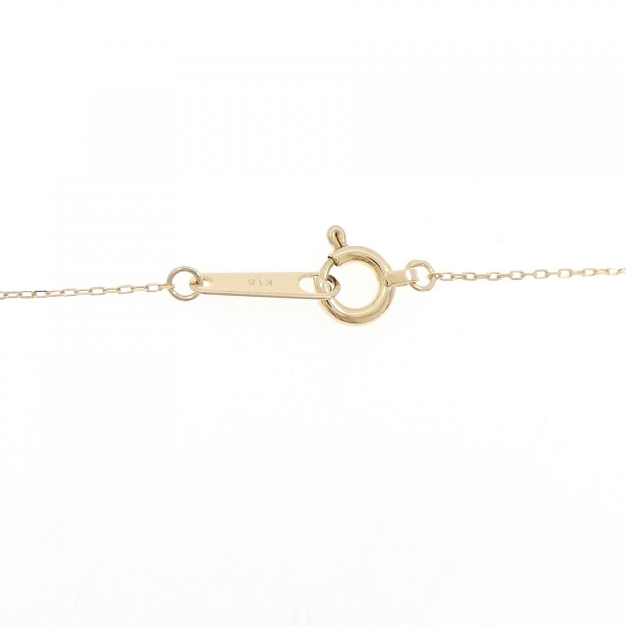 K18YG ダイヤモンド ネックレス 0.20CT