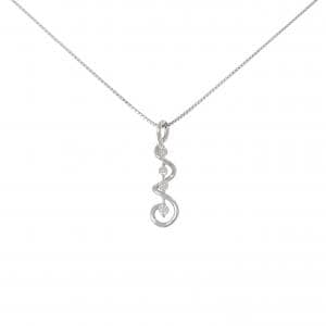 ジーエスティービー ダイヤモンド ネックレス 0.12CT