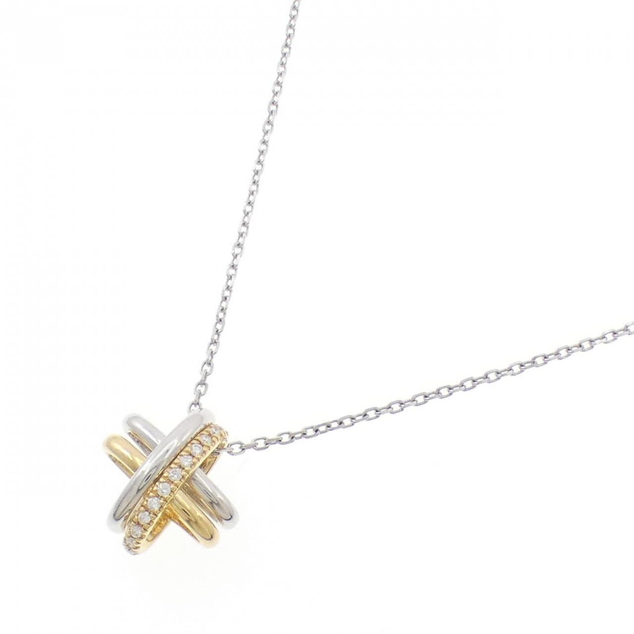 ミキモト ダイヤモンド ネックレス 0.11CT