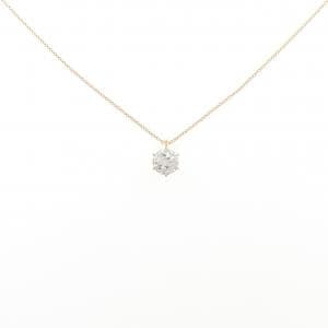 【リメイク】K18YG ダイヤモンド ネックレス 1.020CT I I1 Good