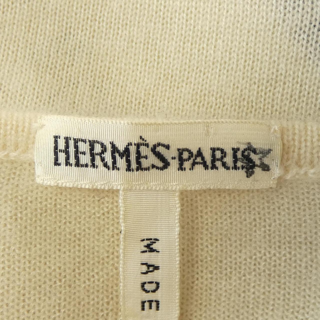 エルメス HERMES RACONTE MOI LE CHEVAL ツイルレーヌ. ニット