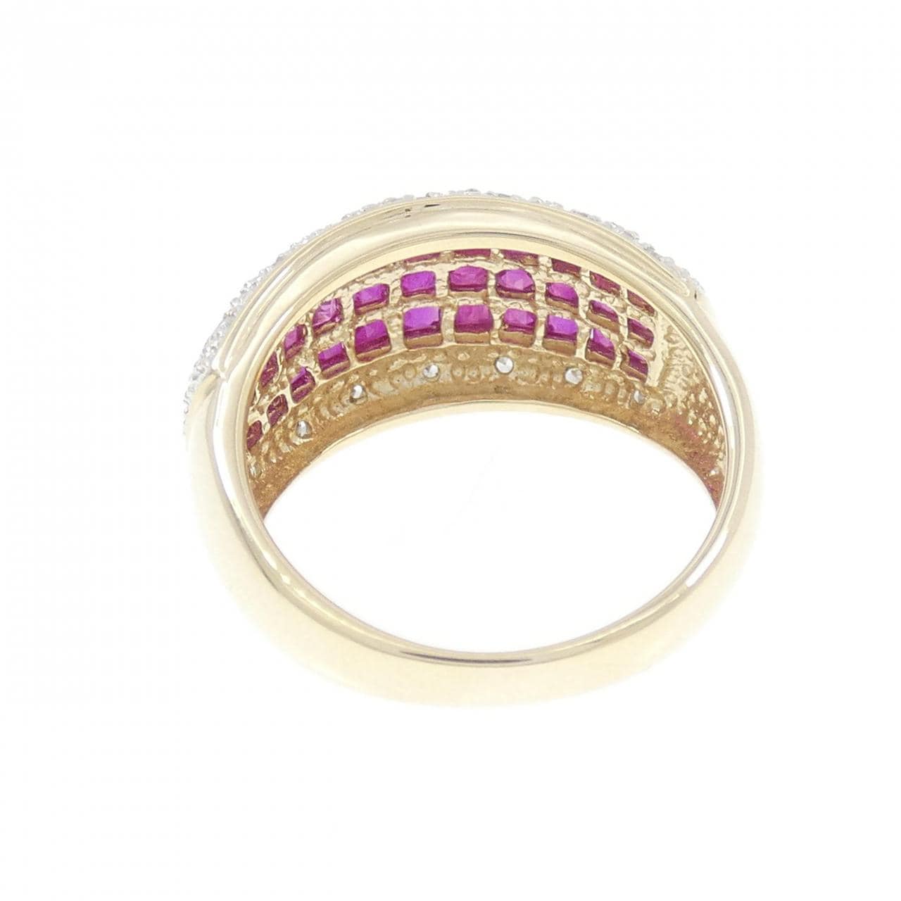 10KYG/10KWG ルビー リング