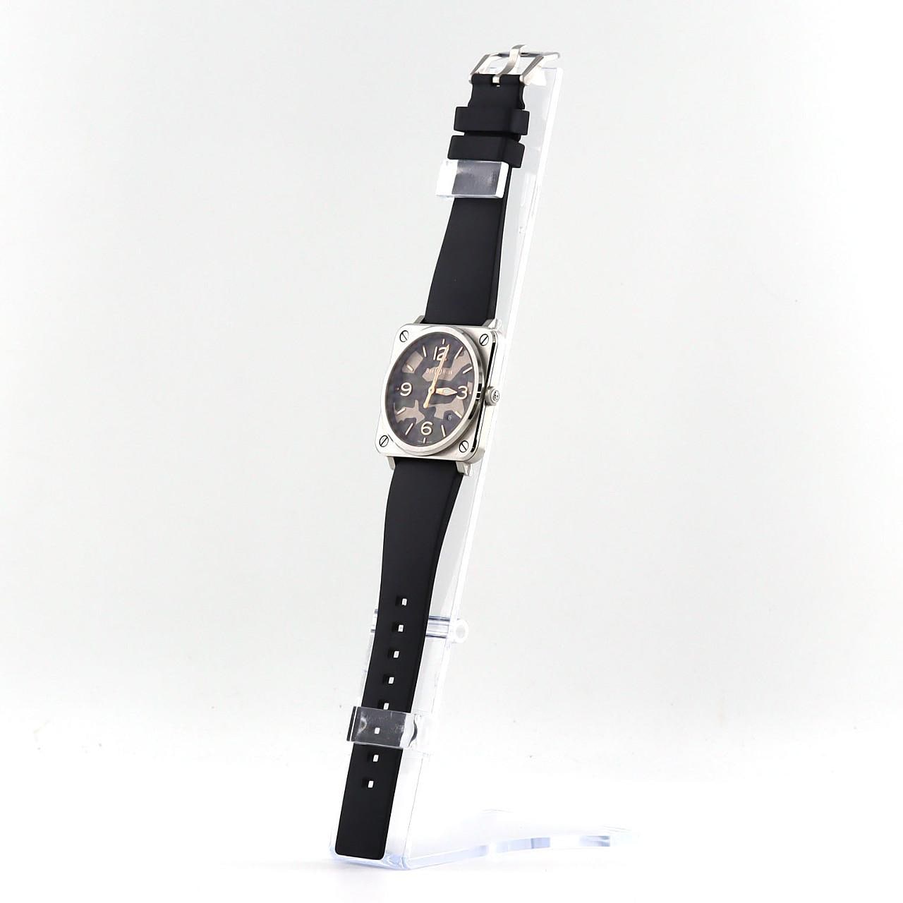 【ノーメンテナンス還元価格】ベル&ロス BRSグリーンカモ BRS-64-S/BRS-CK-ST/SCA SS クォーツ