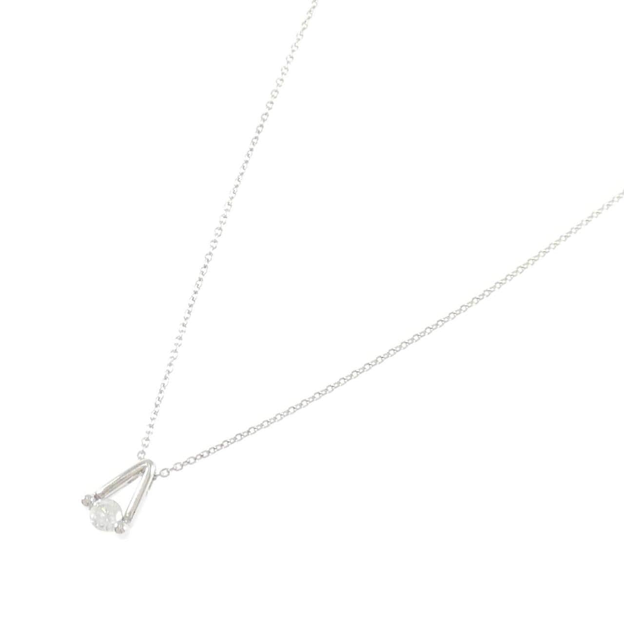 PT900/PT850 ダイヤモンド ネックレス 0.10CT