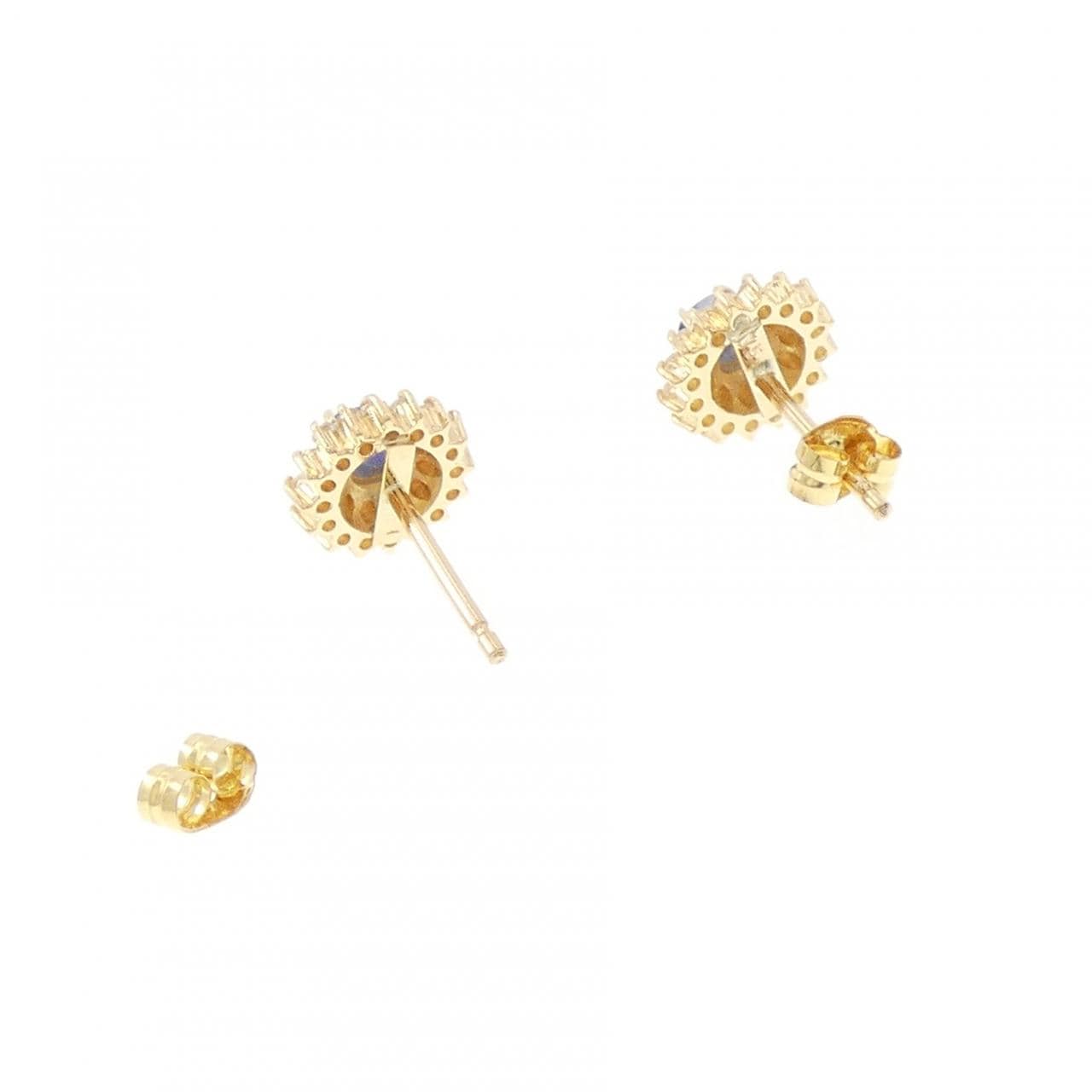 K18YG サファイヤ ピアス 0.15CT