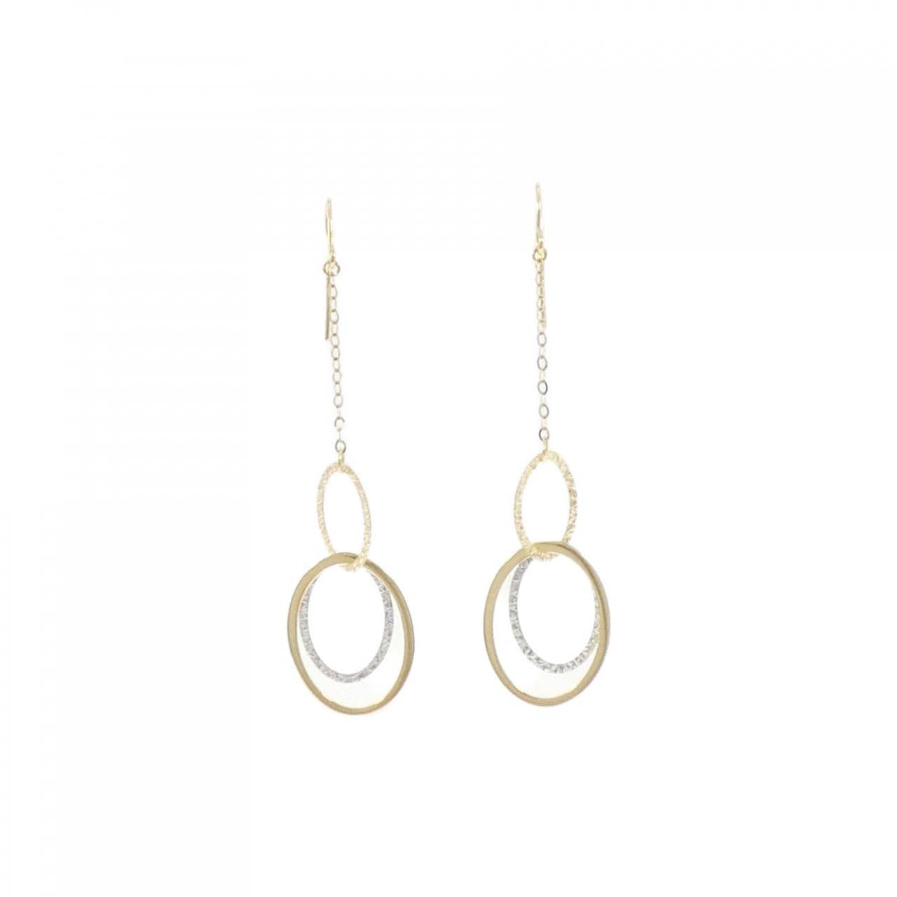 K18YG/K18WG ピアス