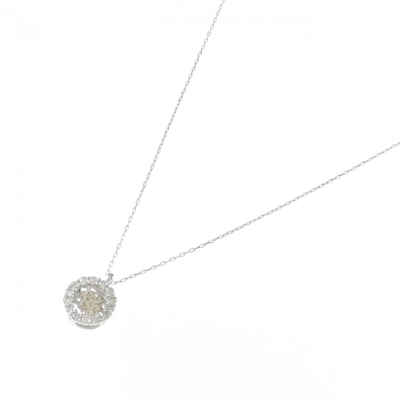 【新品】PT900 ダイヤモンド ネックレス 0.20CT