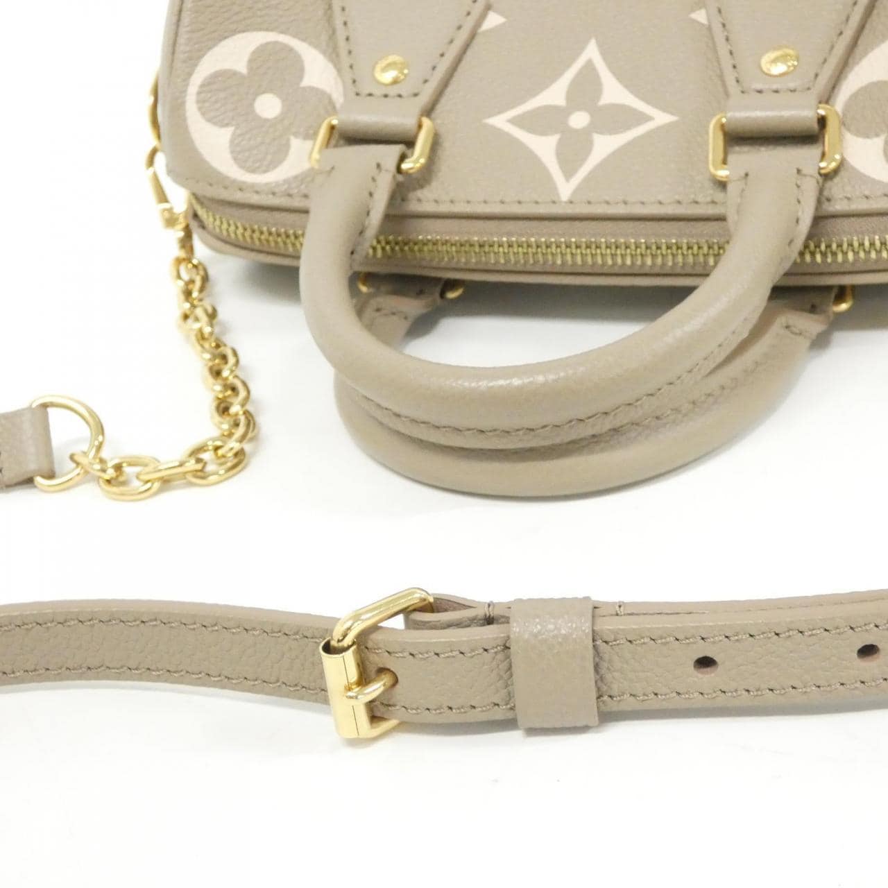 ルイヴィトン バイカラー モノグラム アンプラント スピーディ バンドリエール 20cm M46575 ボストンバッグ