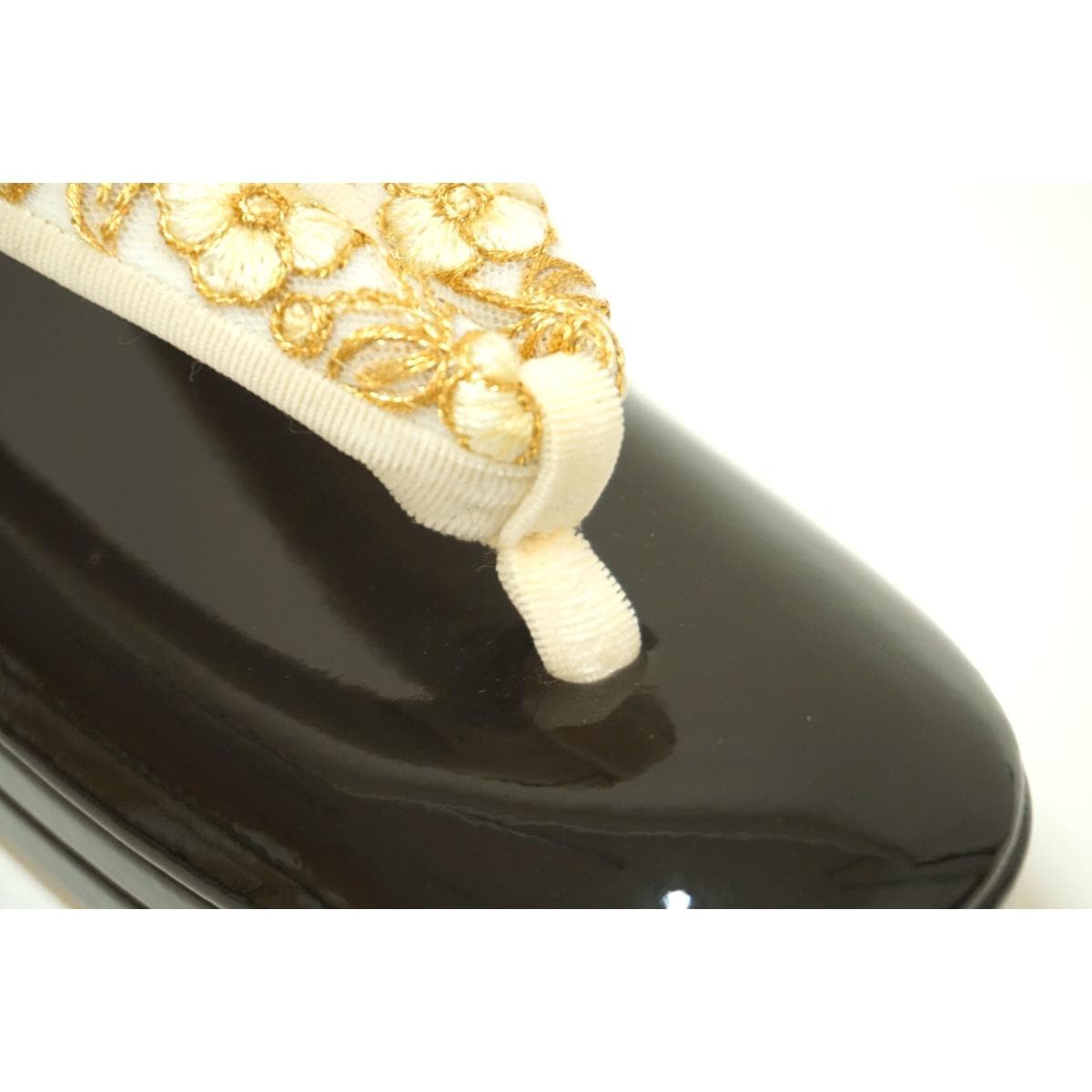 【新品】女草履　インドレース　Ｆサイズ