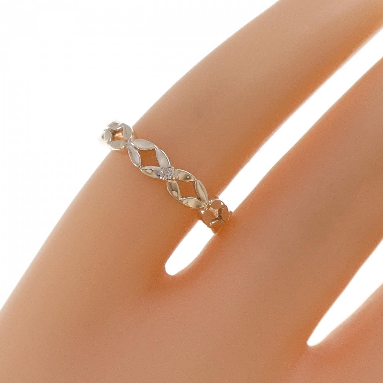 K10YG ダイヤモンド リング