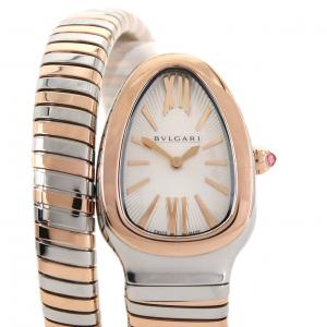 ブルガリ セルペンティトゥボガス PGコンビ Sサイズ SP35SPG/103708 SSxPG クォーツ