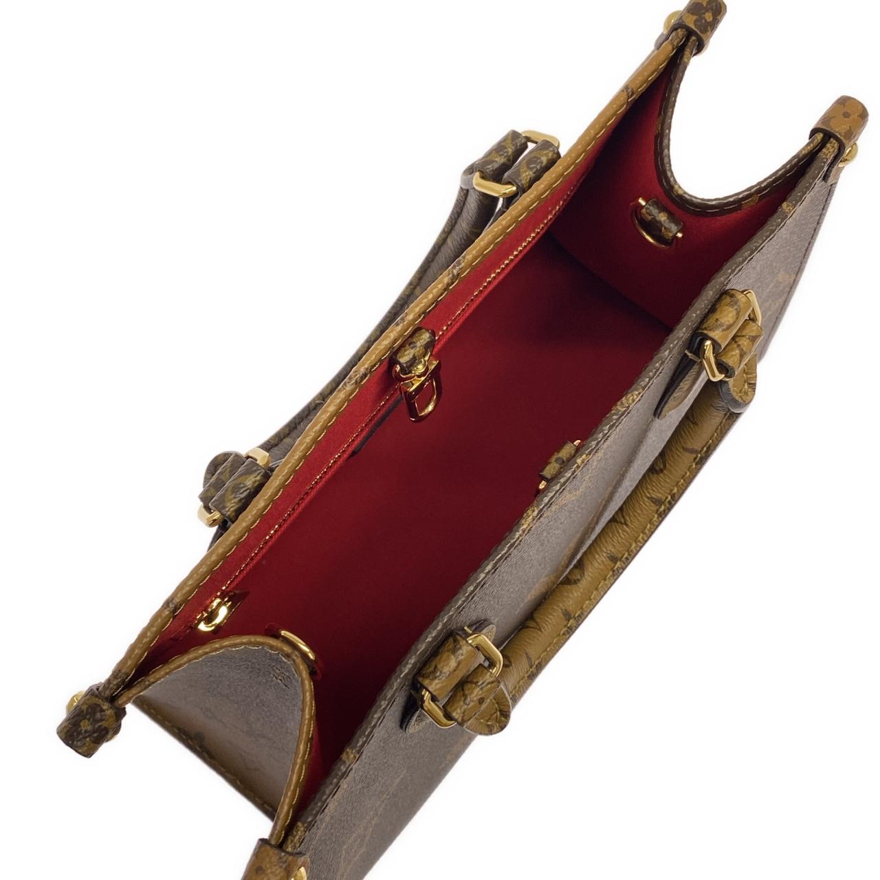 ルイヴィトン モノグラム ジャイアント オンザゴー PM M46373 バッグ