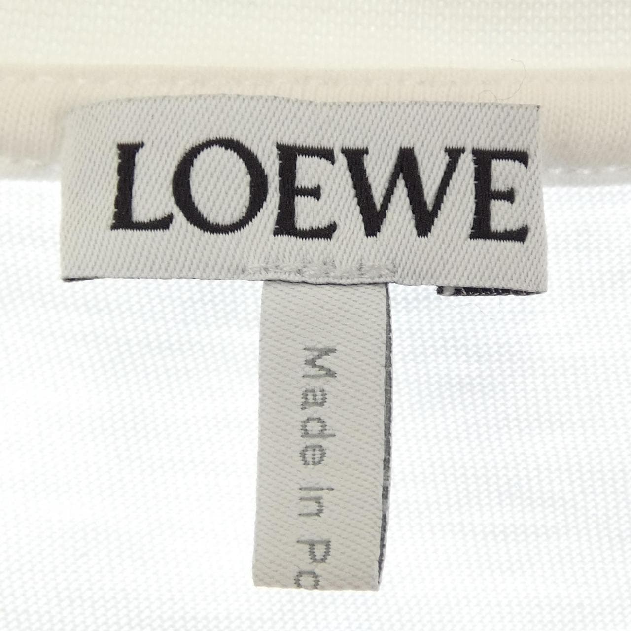 ロエベ LOEWE レギュラーフィットTシャツ　アナグラム ANAGRAM H526Y22X75 Tシャツ