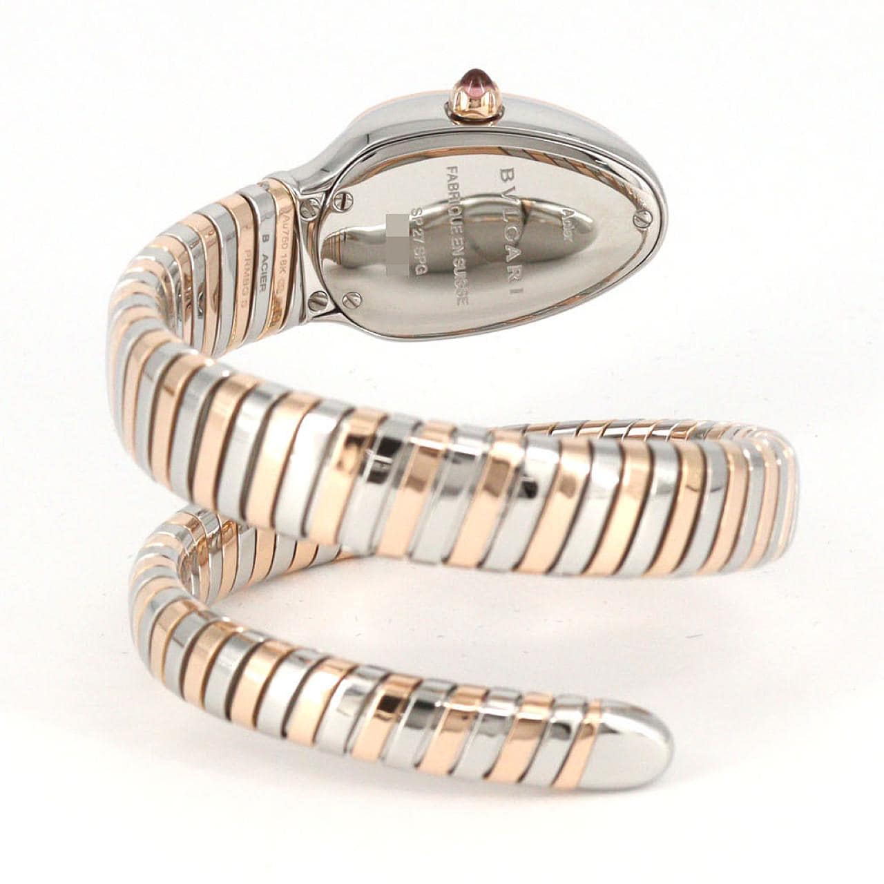 ブルガリ セルペンティトゥボガス PGコンビ/D Sサイズ SP27SPG/103131 SSxPG クォーツ