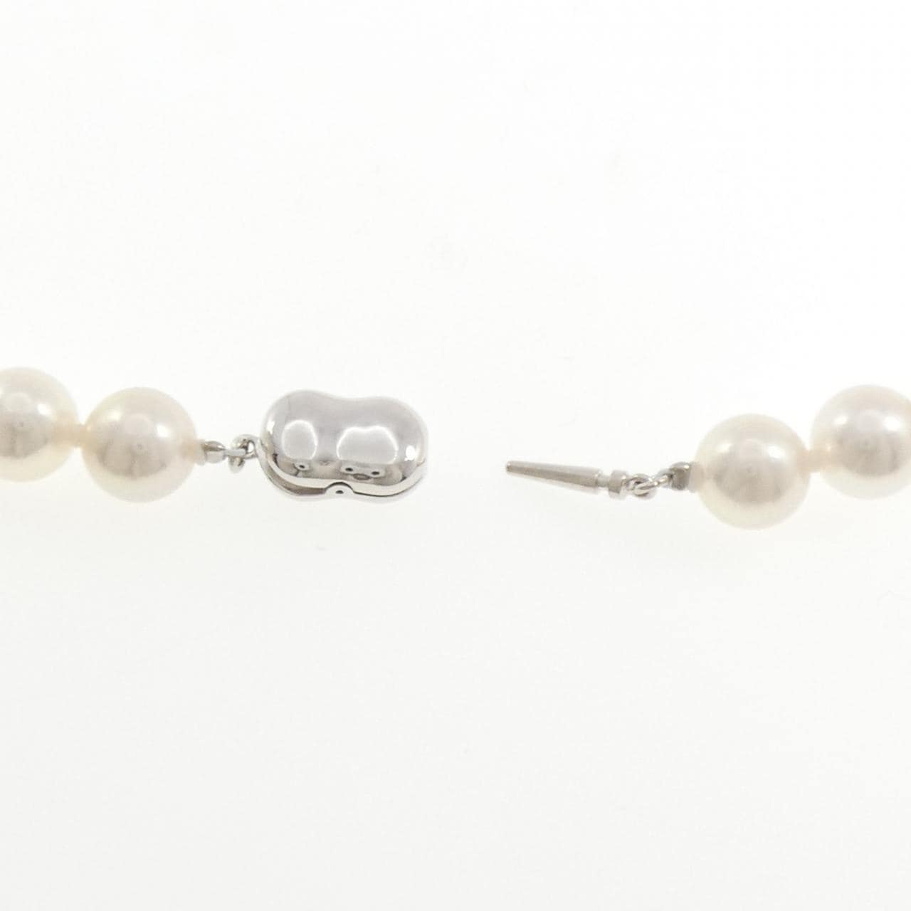 シルバークラスプ アコヤパール ネックレス 8.5-9.0mm