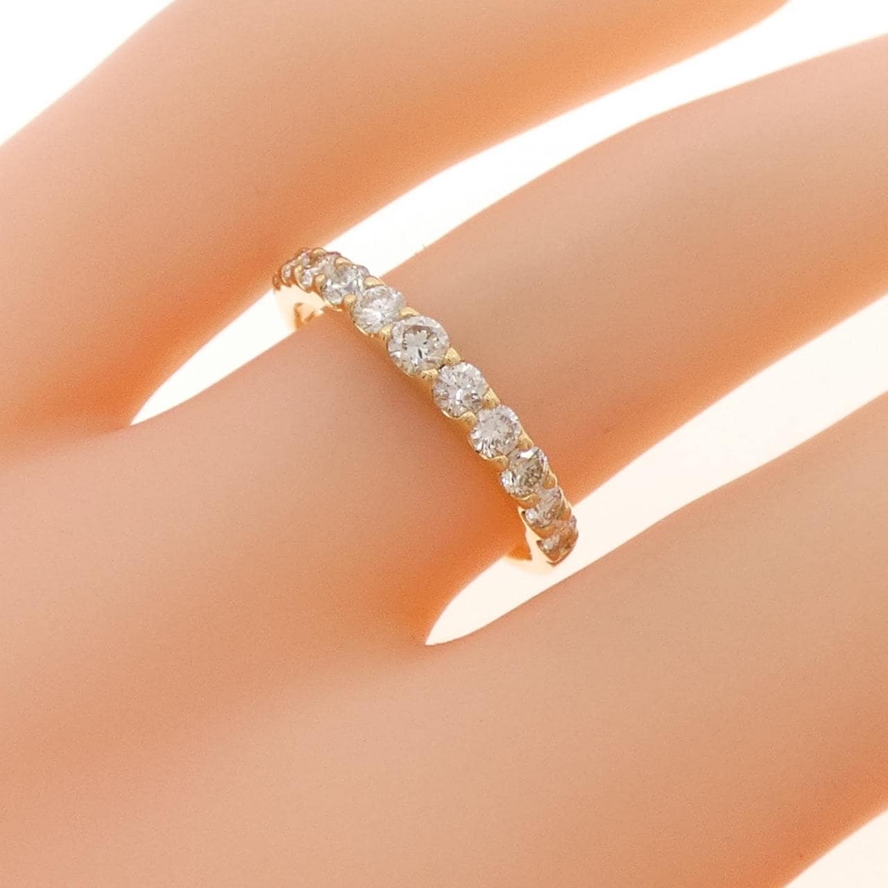 K18YG ダイヤモンド リング 0.50CT