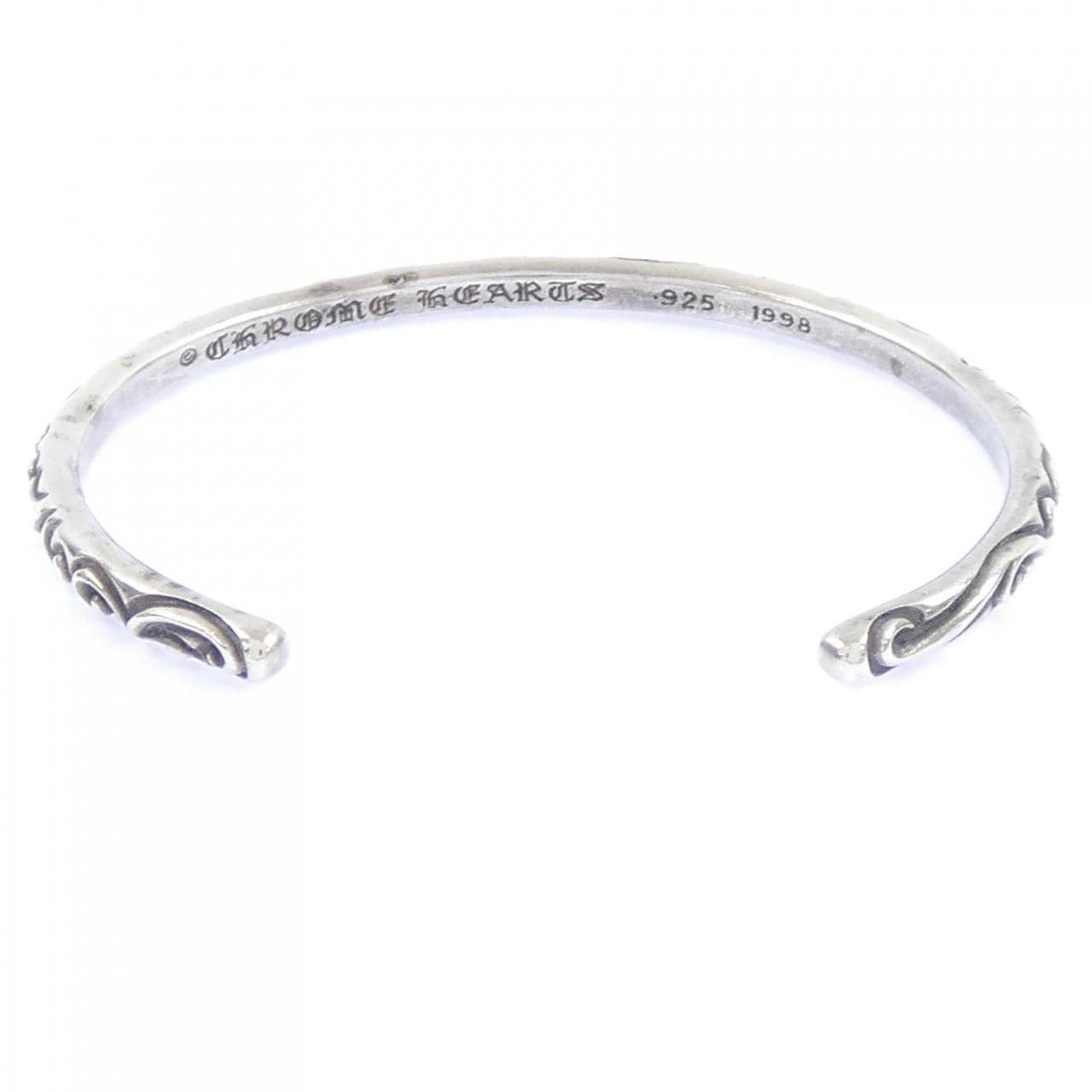 クロムハーツ CHROME HEARTS BANGLE SCROLL 2354 304 8000 9170 BRACELET