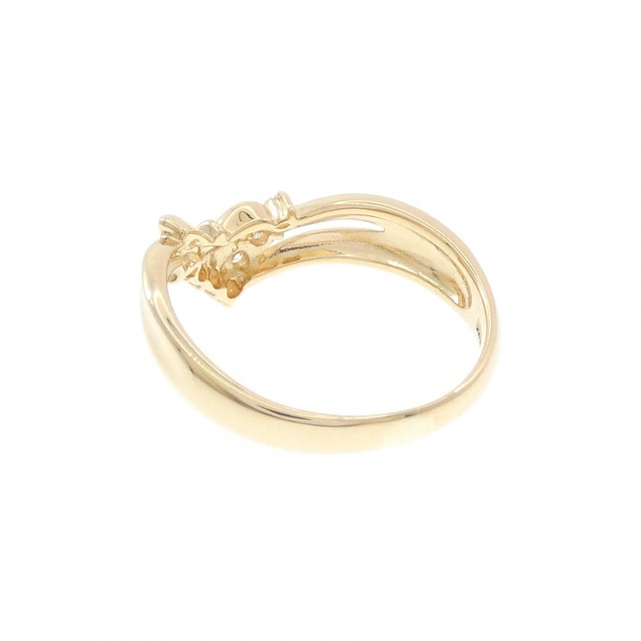K18YG ダイヤモンド リング 0.10CT