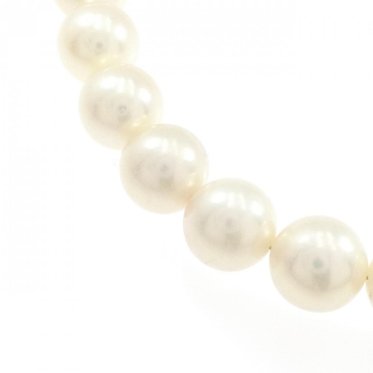シルバークラスプ アコヤパール ネックレス 9-9.5mm