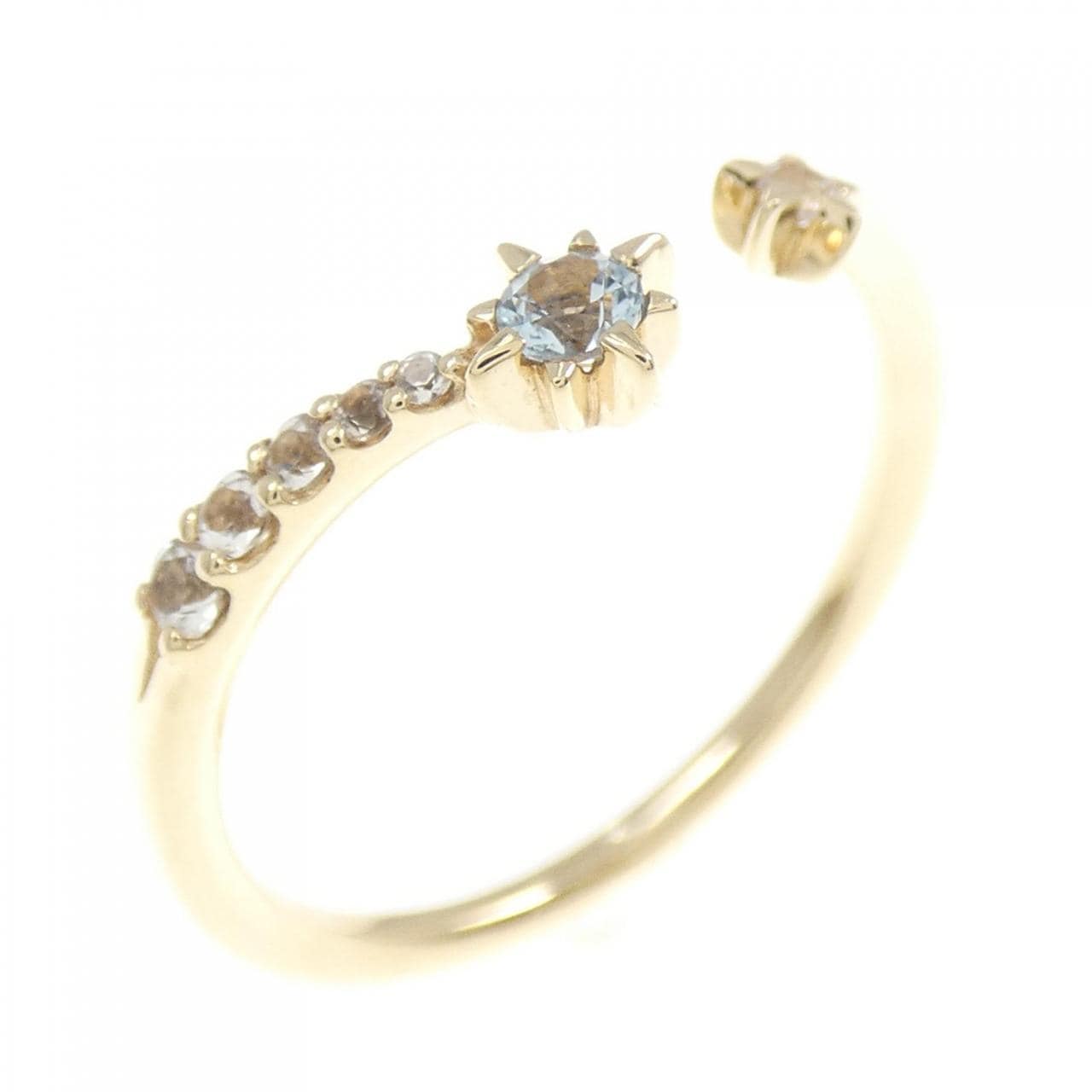 STAR JEWELRY藍色托帕石戒指