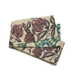【未使用品】半幅帯　召しませ花