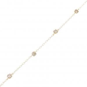 K18YG ダイヤモンド ブレスレット 0.52CT