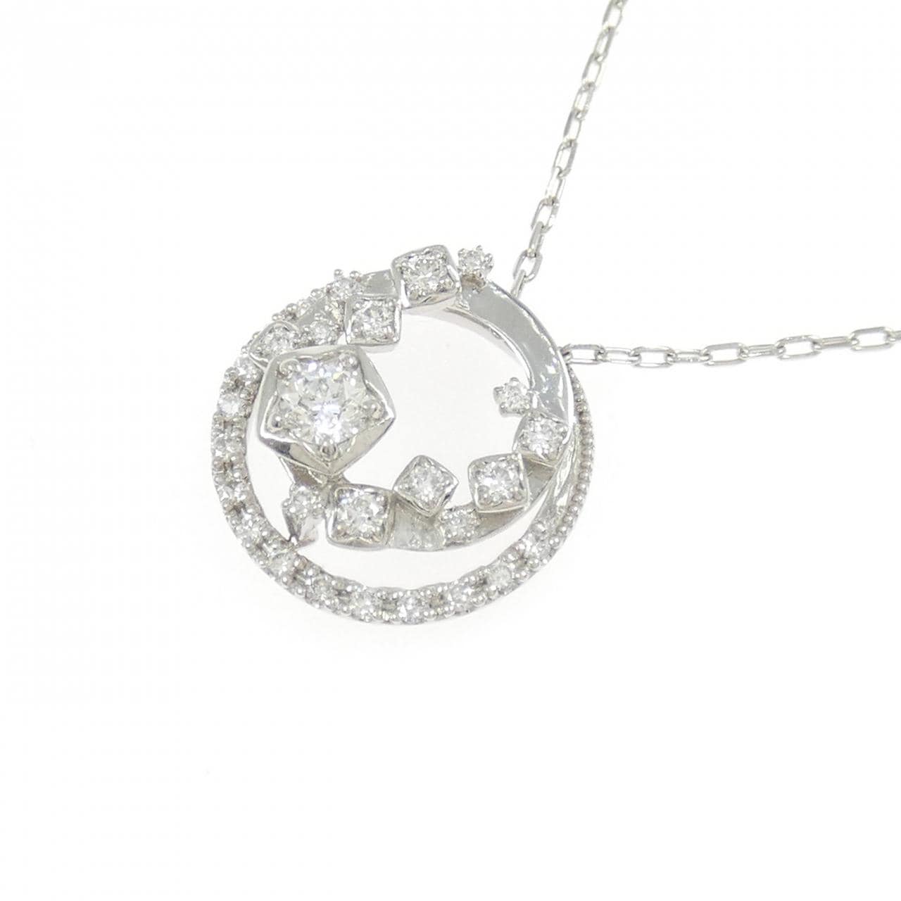 フェスタリア ダイヤモンド ネックレス 0.104CT