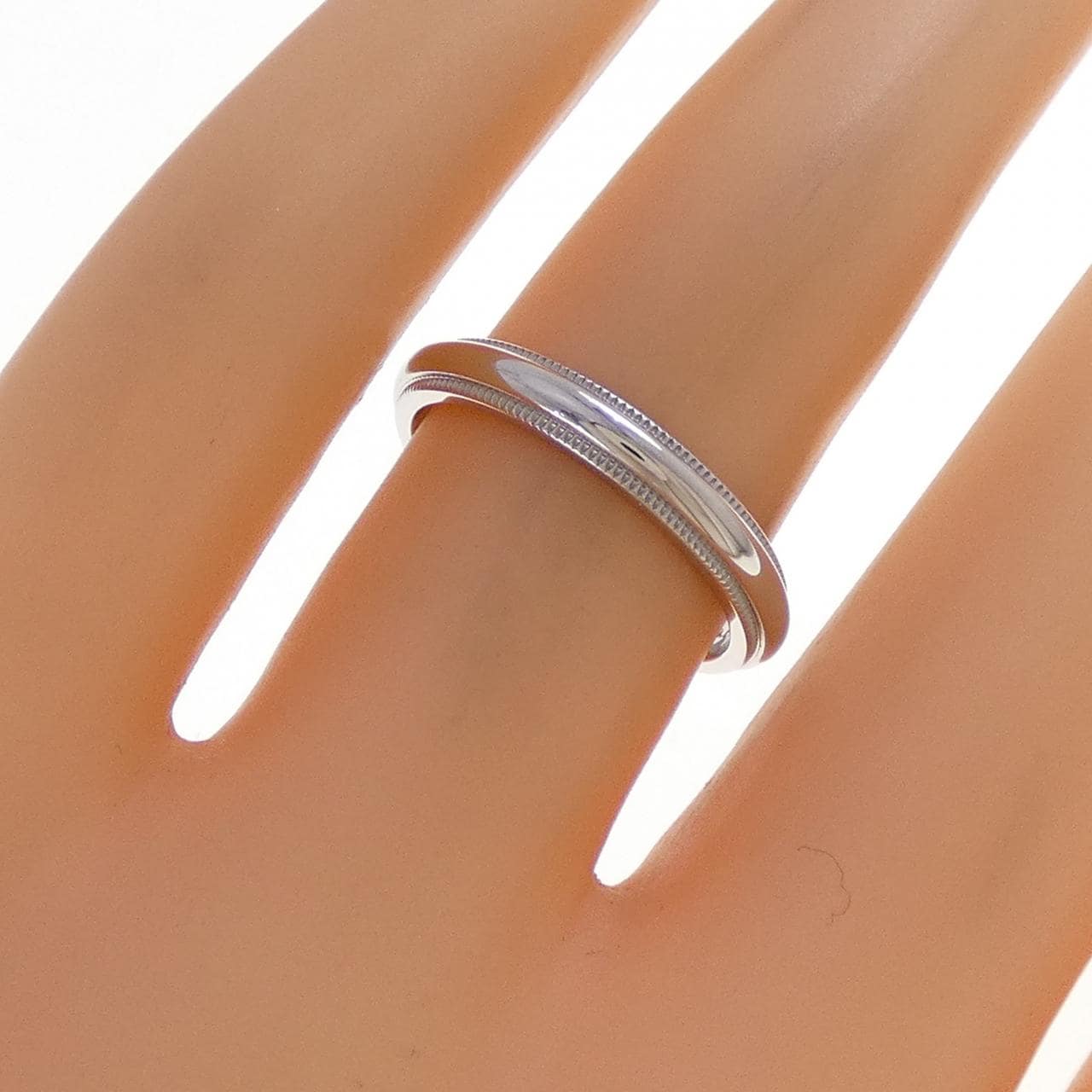 ティファニー ミルグレイン リング