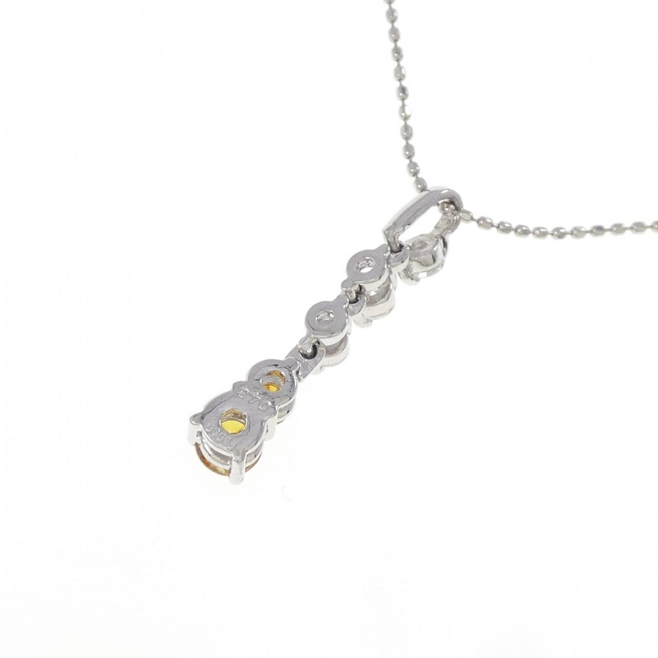 PT900/PT850 ダイヤモンド ネックレス 0.43CT