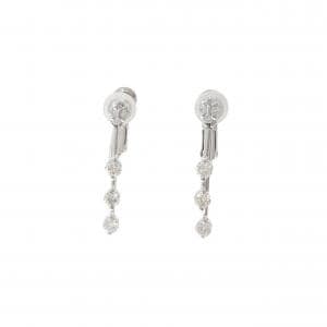 PT900/K14WG ダイヤモンド イヤリング 0.60CT