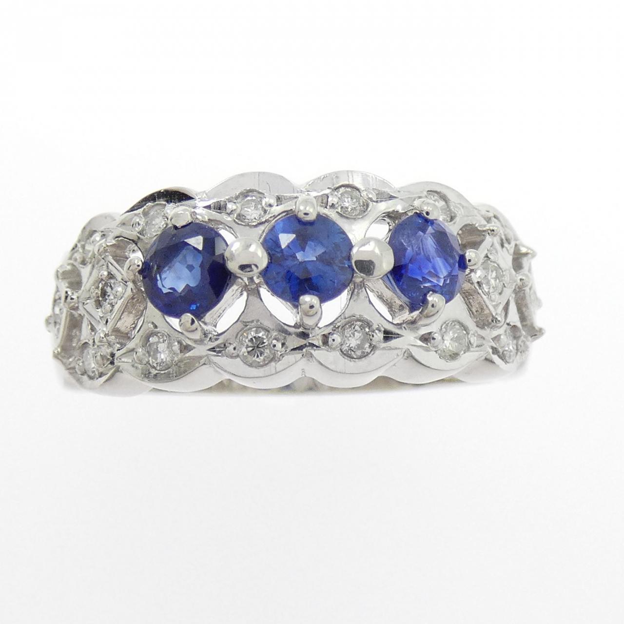 PT900 サファイヤ リング