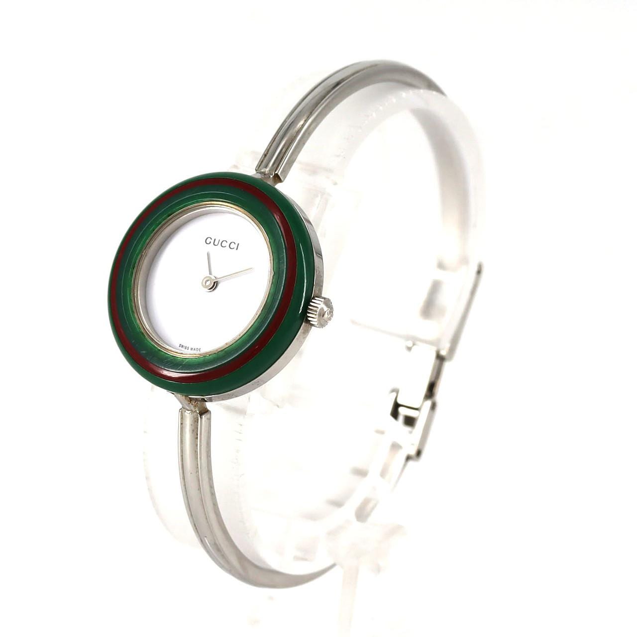 グッチ チェンジリング Mサイズ 11/12.2L SS クォーツ