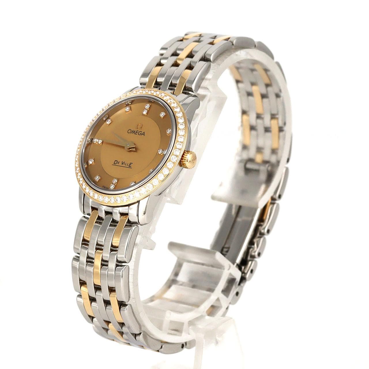 オメガ デ･ヴィル プレステージ コンビ/D･16P 413.25.27.60.58.001 SSxGP クォーツ