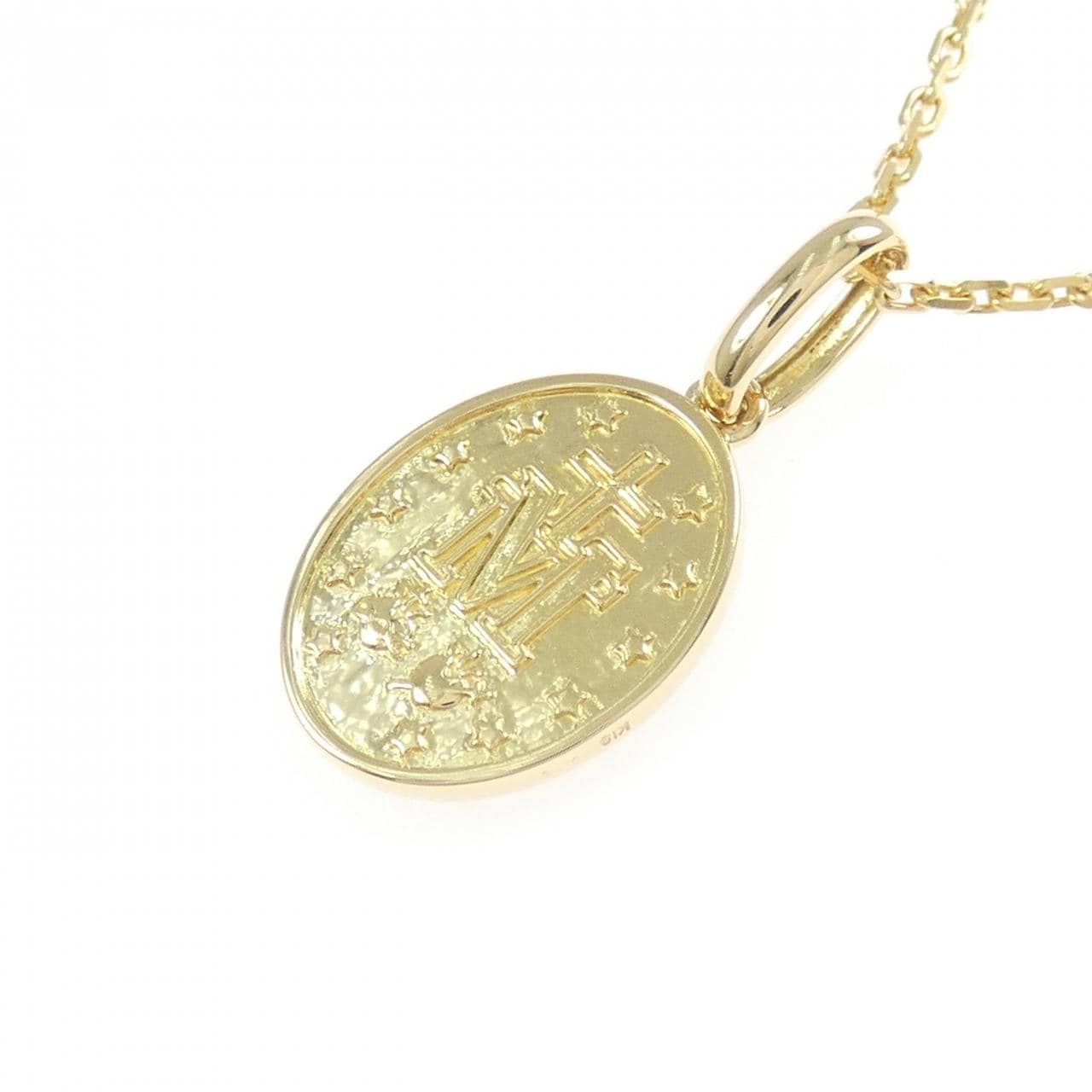 K18YG ダイヤモンド ネックレス 0.19CT