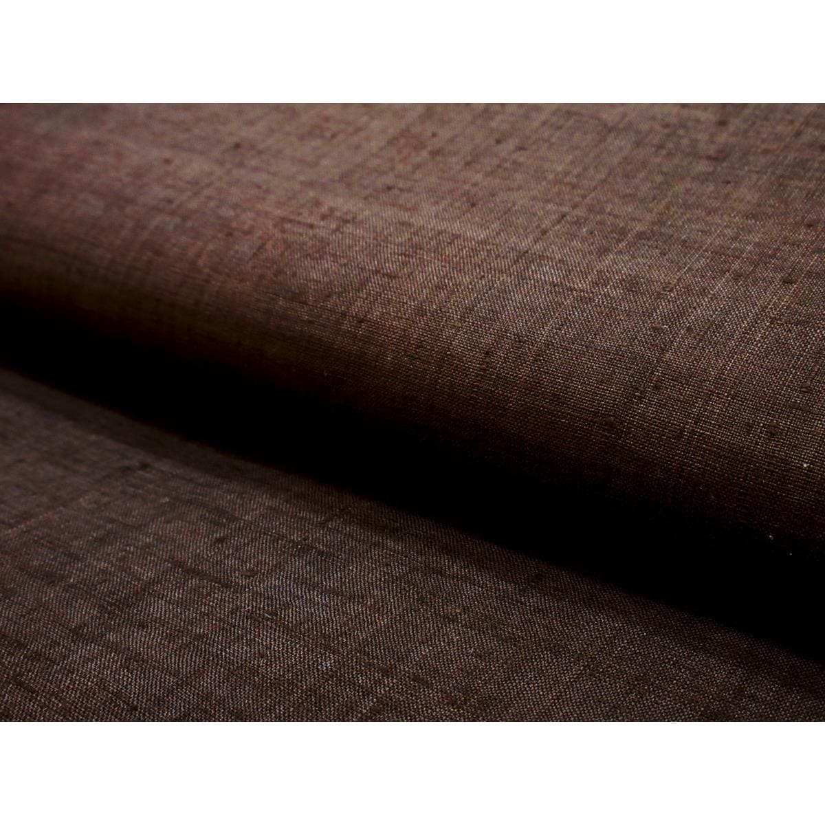 【未使用品】名古屋帯　紬織　刺繍加工