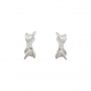 PT900 ダイヤモンド ピアス 0.10CT
