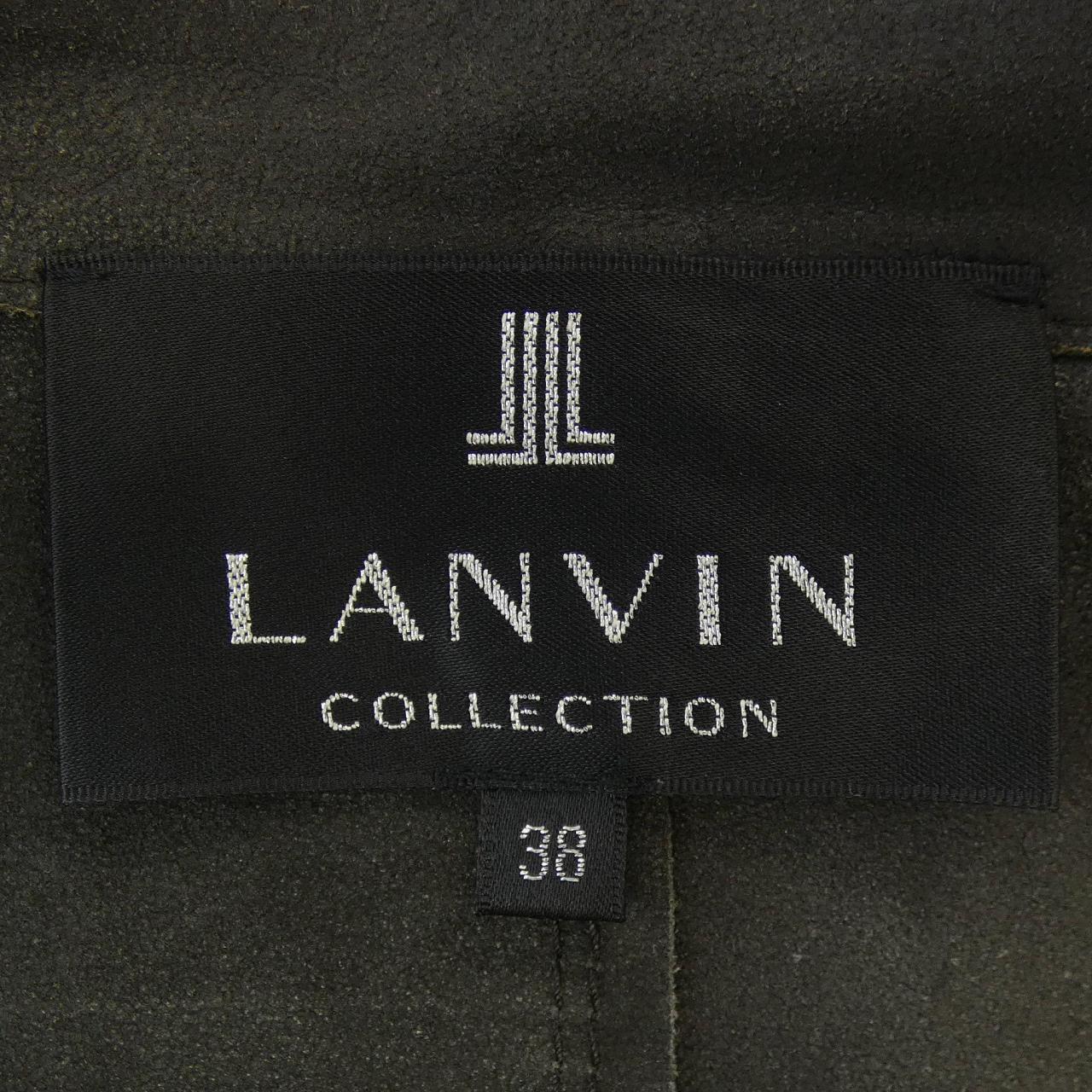 ランバンコレクション LANVIN COLLECTION レザージャケット
