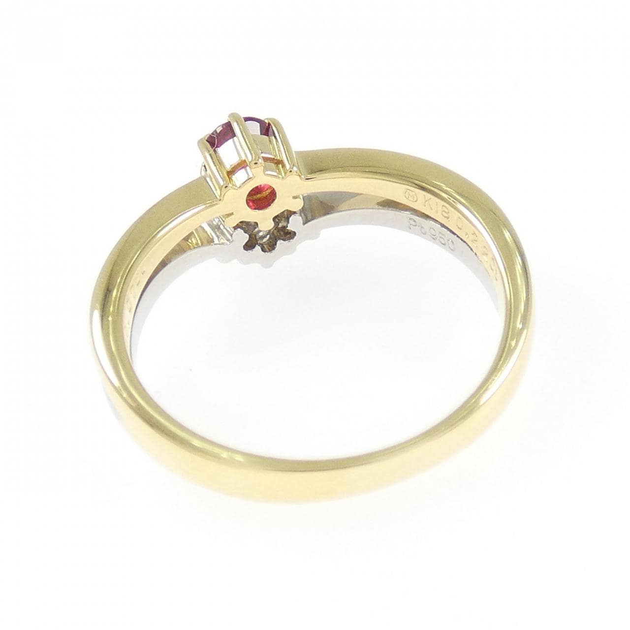 ミキモト ルビー　リング 0.22CT