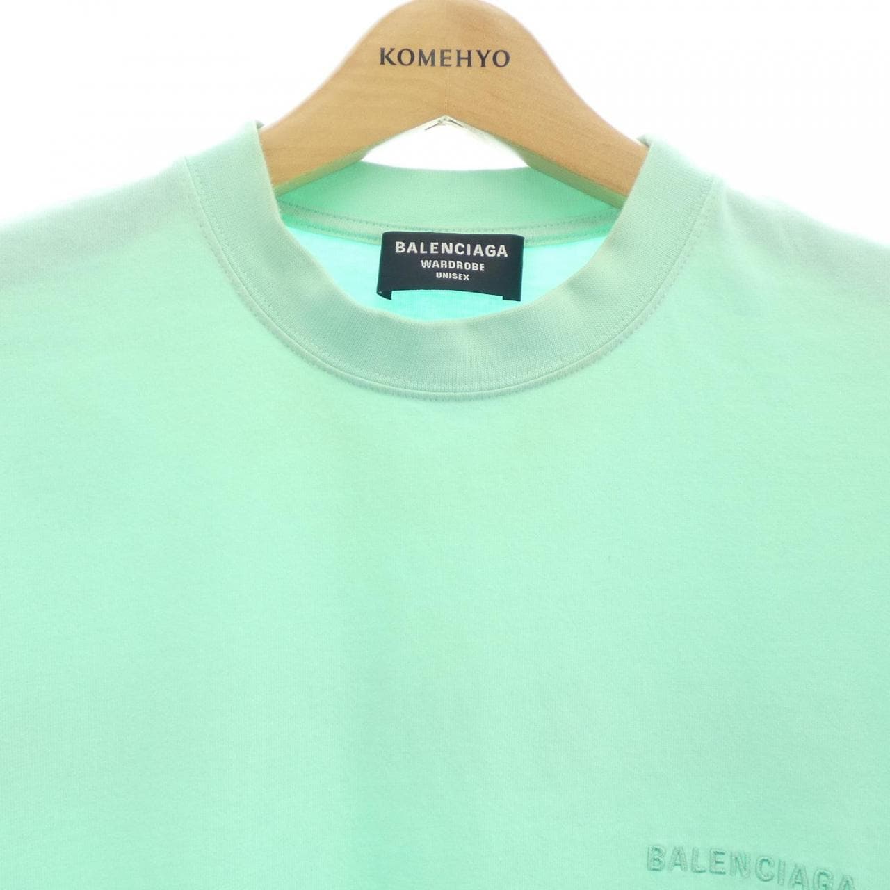 バレンシアガ BALENCIAGA WARDROBE 612966 TLVB9 UNISEX Tシャツ