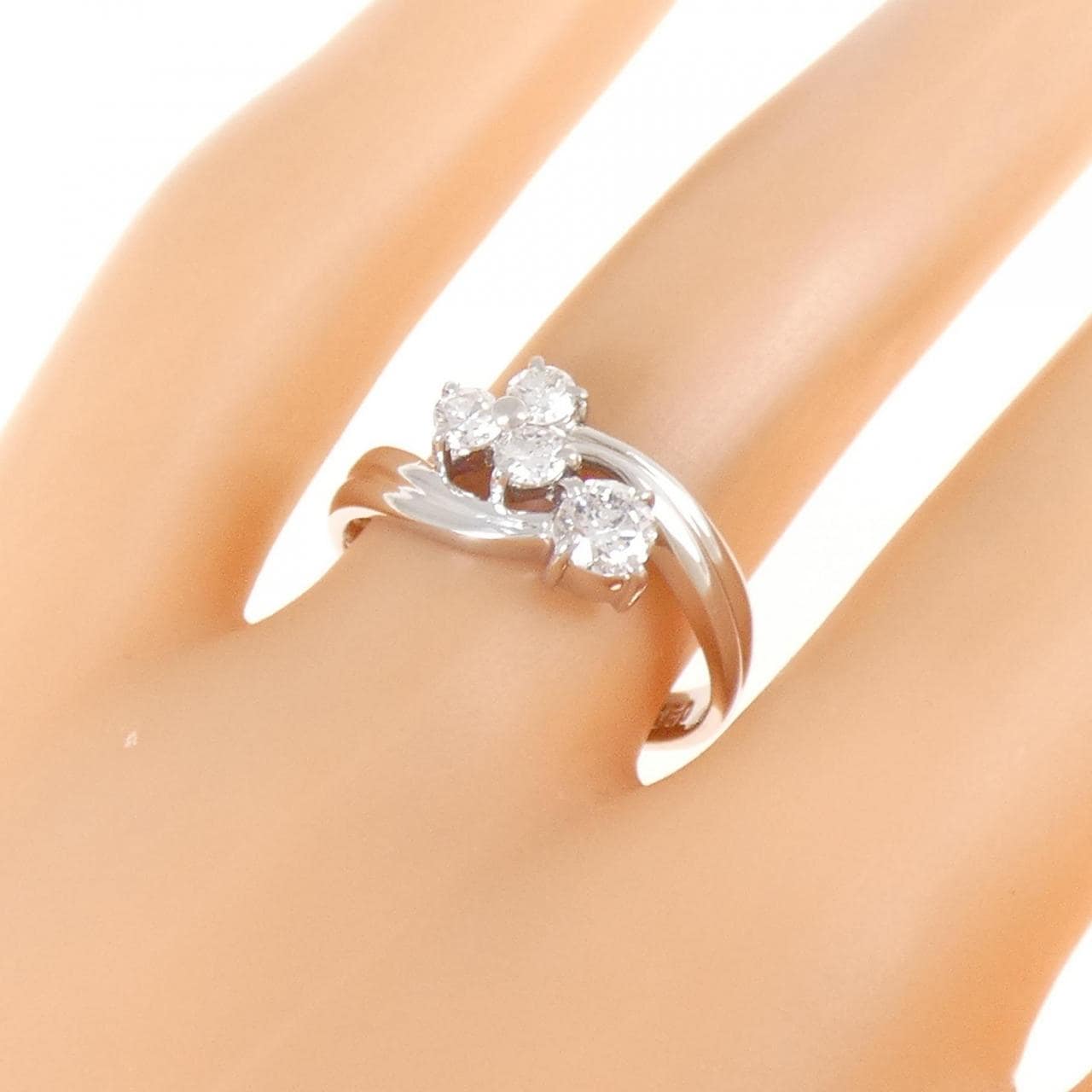 PT900 ダイヤモンド リング 0.50CT