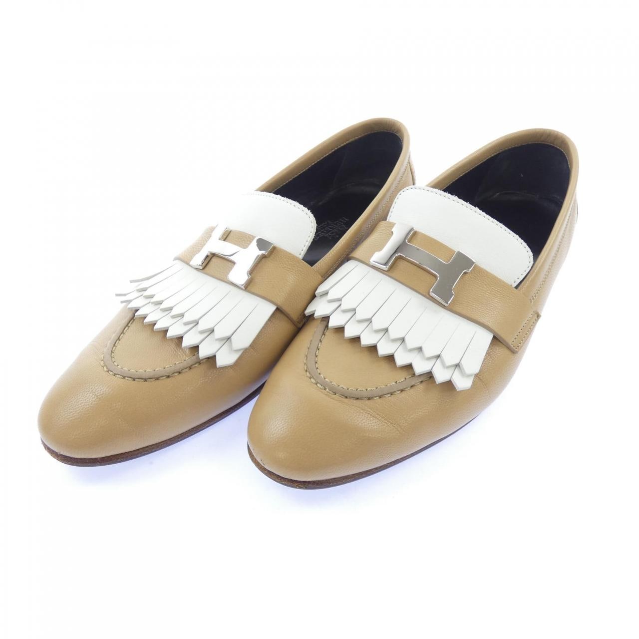 エルメス HERMES ロワイヤル ROYAL フリンジモカシン 241072Z シューズ
