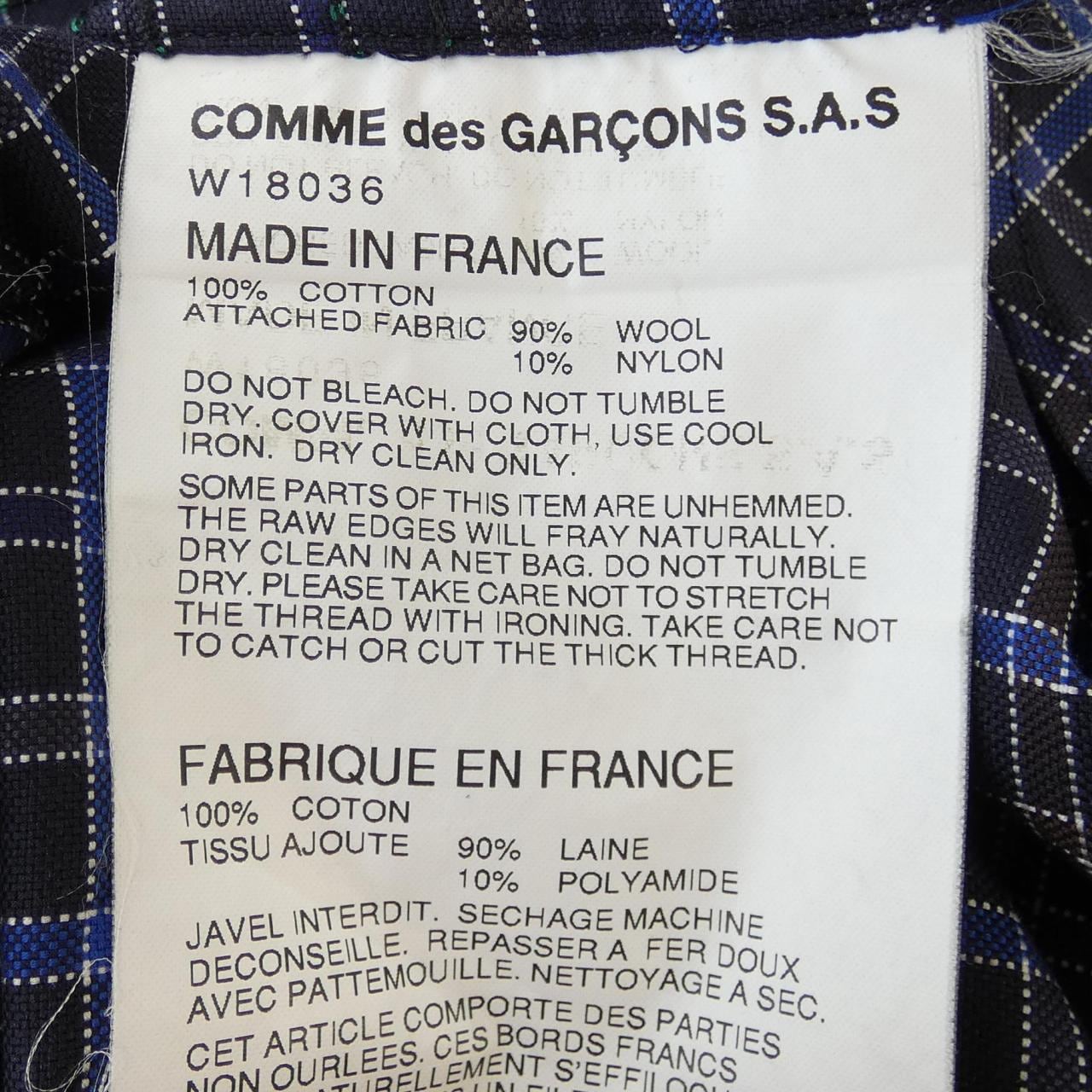 コムデギャルソンシャツ COMME des GARCONS SHIRT W18036 シャツ