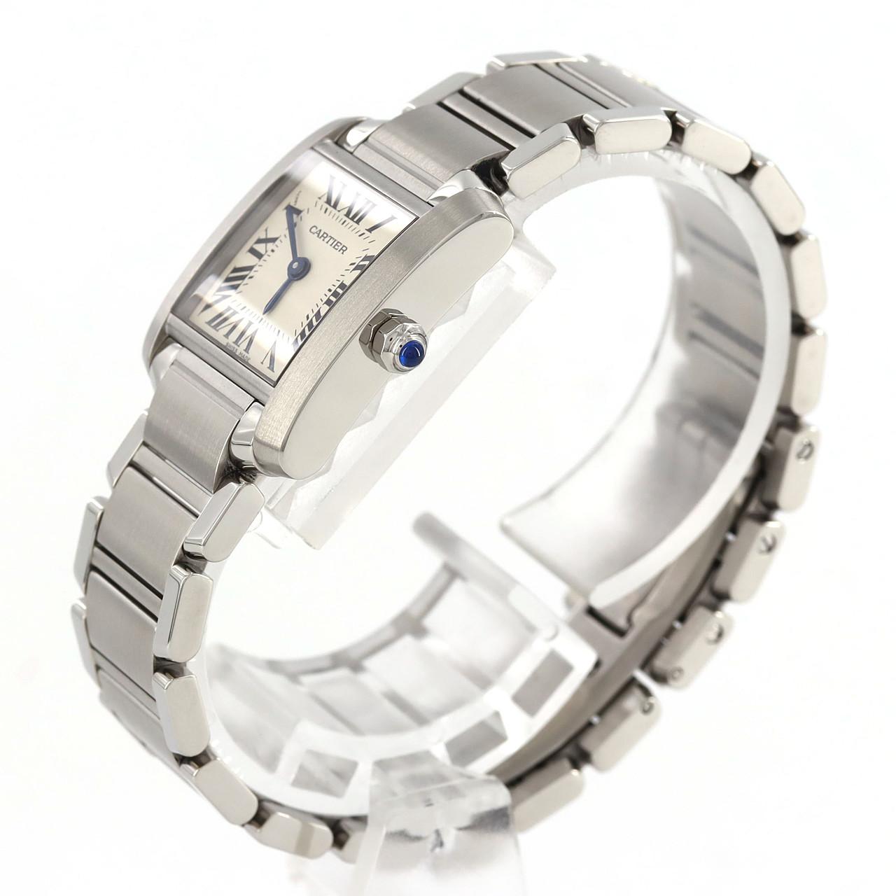 Cartier Tank Francaise SM W51008Q3 SS Quartz