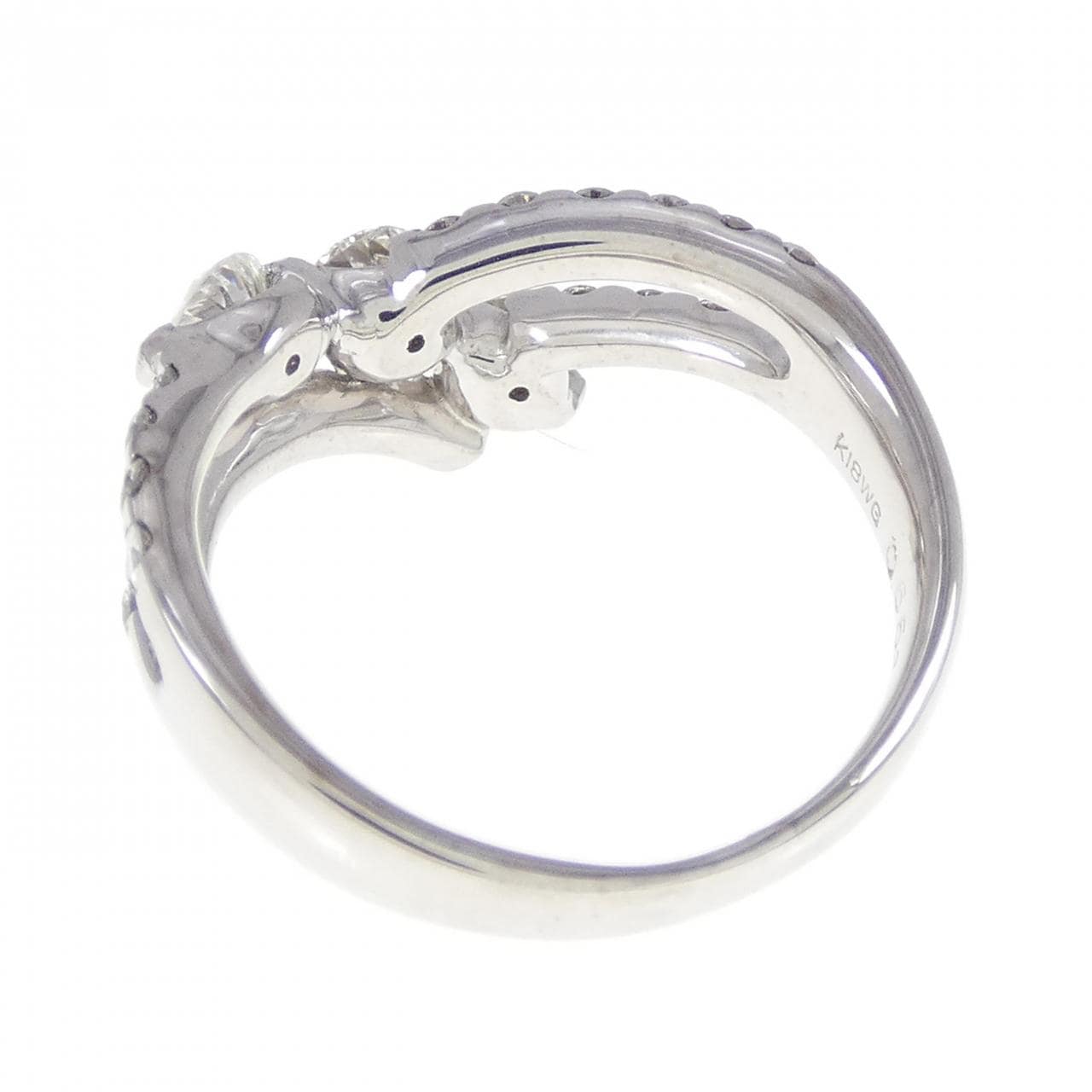 K18WG ダイヤモンド リング 0.656CT